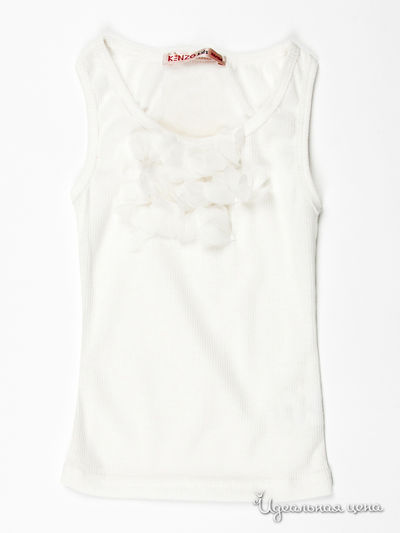 Майка Kenzo Kids, цвет цвет молочный