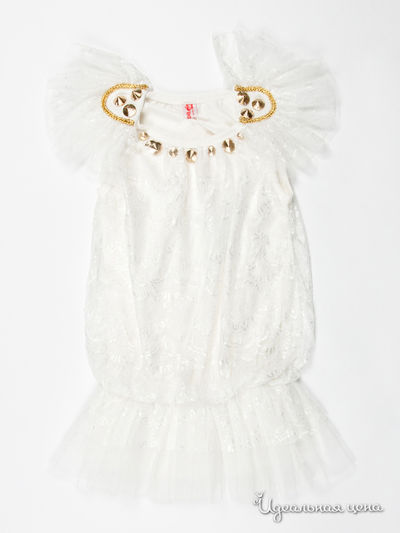 Платье Coco&Wawa, цвет цвет белый