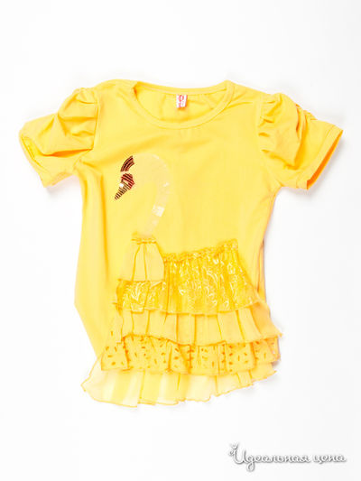 Туника Coco&Wawa, цвет цвет желтый