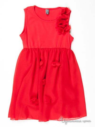 Платье ZARA для девочки, цвет красный