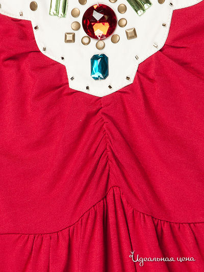 Платье VIDay Collection для девочки, цвет красный