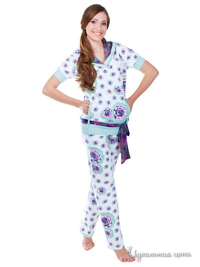 Комплект Pikanto, цвет цвет мятный / белый