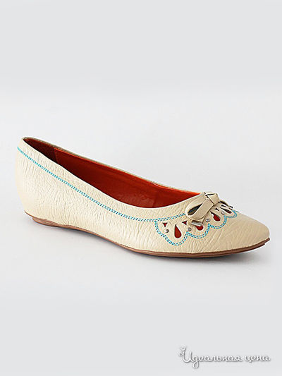 Балетки Klimini, цвет цвет бежевый