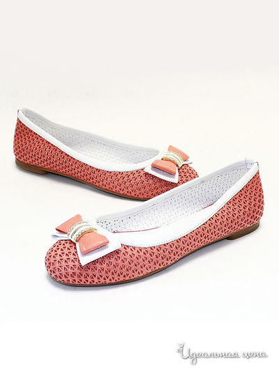 Балетки Klimini, цвет цвет коралловый