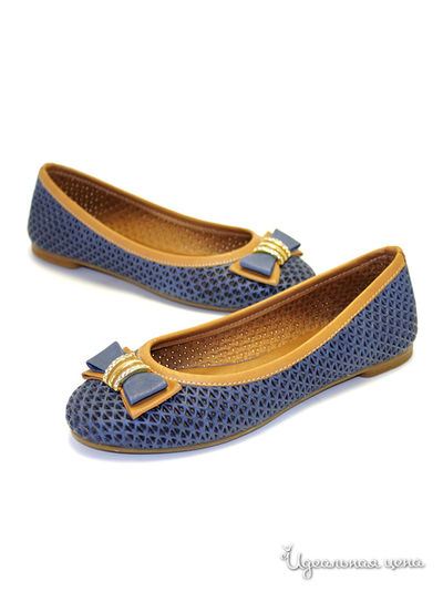 Балетки Klimini, цвет цвет синий