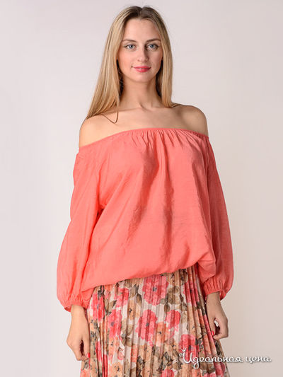 Блуза Love&Light, цвет цвет коралловый