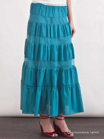 Юбка Liberavita, цвет цвет бирюзовый