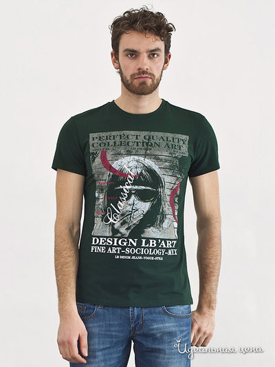 Футболка Liberavita, цвет цвет зеленый