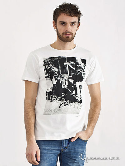 Футболка Liberavita, цвет цвет белый