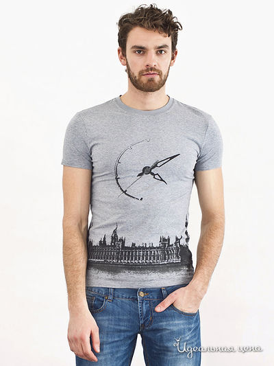 Футболка Liberavita, цвет цвет серый