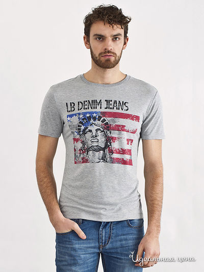 Футболка Liberavita, цвет цвет серый