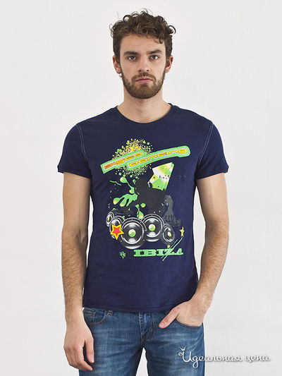 Футболка Liberavita, цвет цвет синий