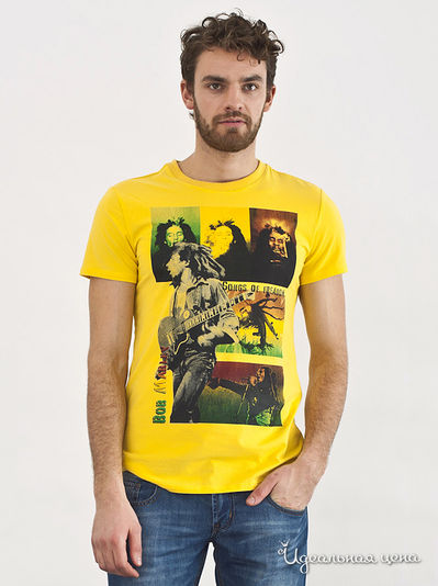 Футболка Liberavita, цвет цвет желтый