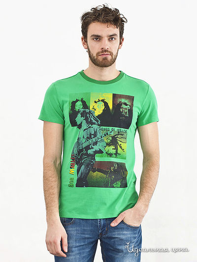 Футболка Liberavita, цвет цвет зеленый