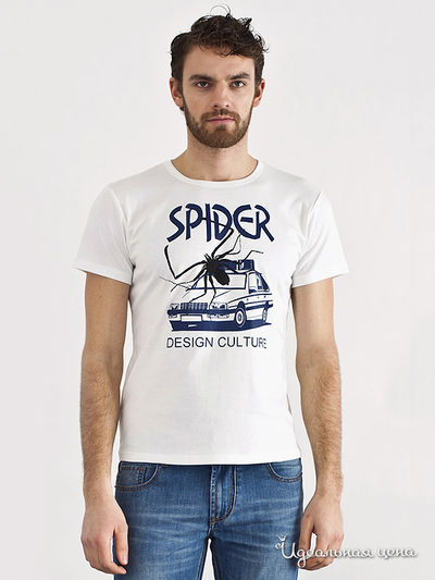 Футболка Liberavita, цвет цвет белый / синий