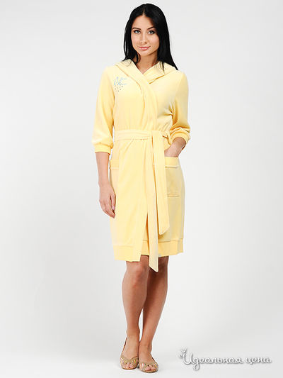 Халат Nic Club, цвет цвет желтый