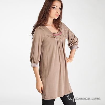 Платье Axara, цвет цвет светло-коричневый