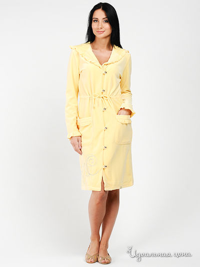 Халат Nic Club, цвет цвет желтый