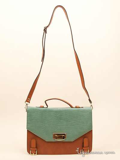 Сумка Lastoria, цвет цвет синий / коричневый