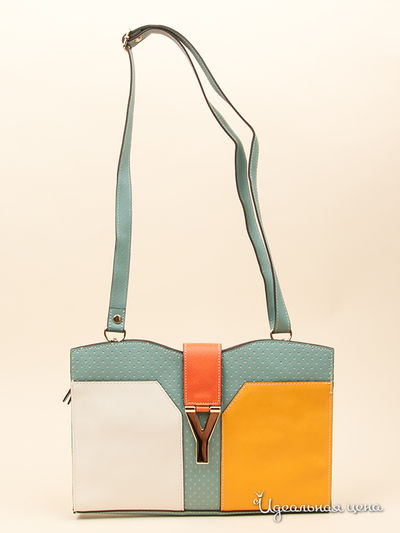 Сумка Lastoria, цвет цвет белый / желтый