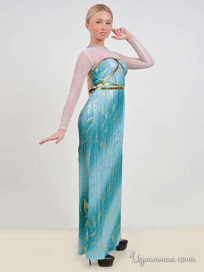 Платье YadvigaKaminskaya, цвет цвет бирюзовый