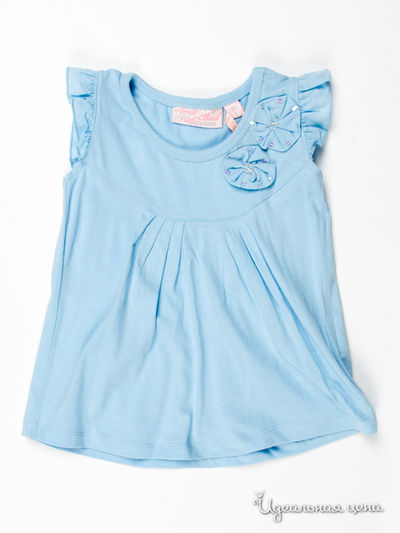 Майка Knot so Bad, цвет цвет голубой