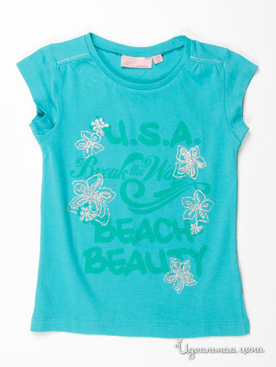 Футболка Knot so Bad, цвет цвет бирюзовый