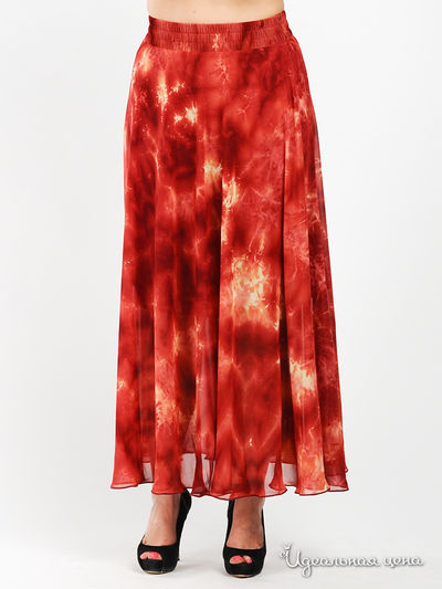 Юбка Anna Garda, цвет цвет бордовый