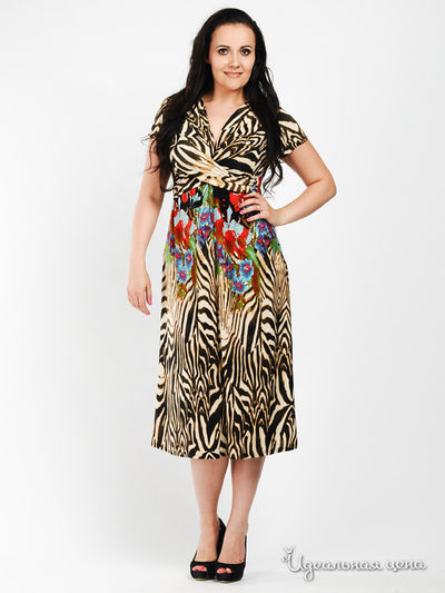 Платье Anna Garda, цвет цвет мультиколор