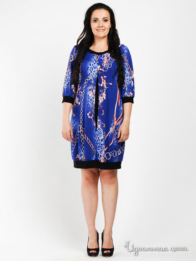 Платье Anna Garda, цвет цвет синий