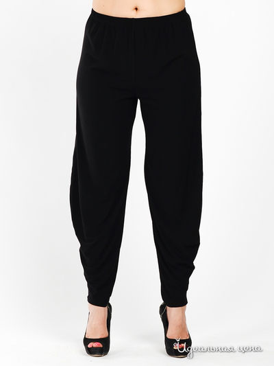 Брюки Anna Garda, цвет цвет черный