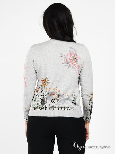 Пуловер Anna Garda женский, цвет серый