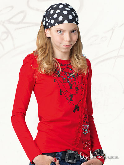 Лонгслив Million X, цвет цвет красный