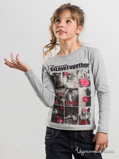 Лонгслив Million X, цвет цвет серый