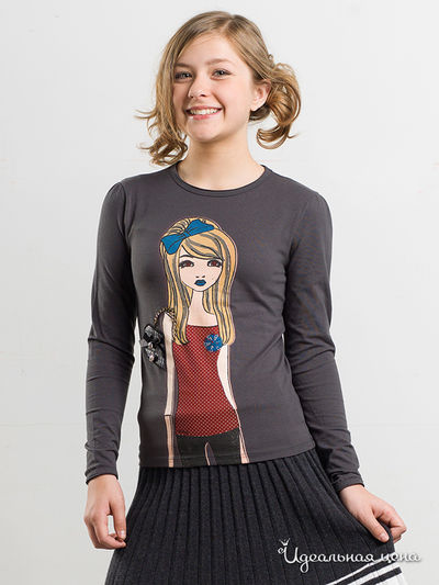 Лонгслив Million X, цвет цвет темно-серый