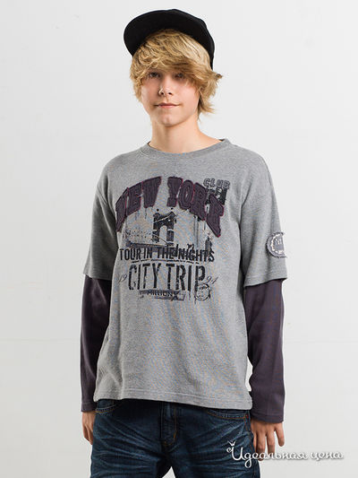 Лонгслив Million X, цвет цвет серый