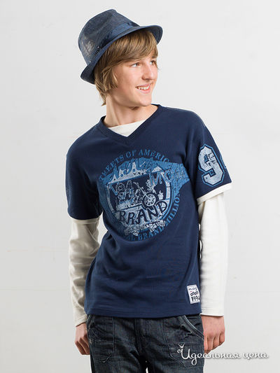 Лонгслив Million X, цвет цвет темно-синий