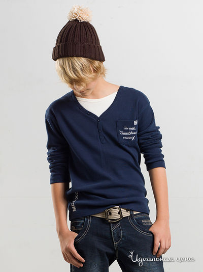 Лонгслив Million X, цвет цвет темно-синий