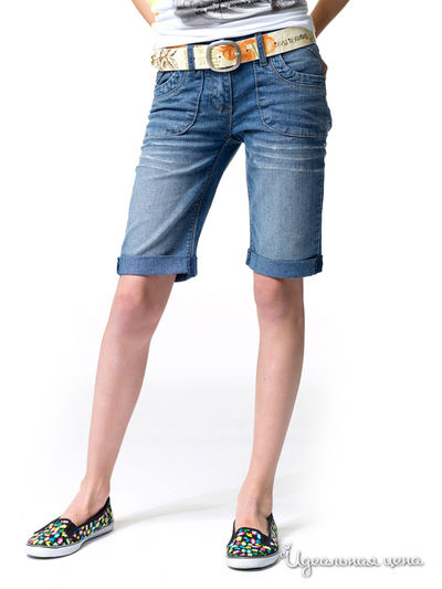 Бермуды Million X, цвет цвет голубой