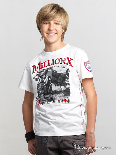Футболка Million X, цвет цвет экрю