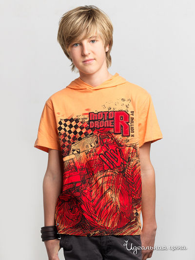 Футболка Million X, цвет цвет оранжевый