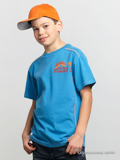 Футболка Million X, цвет цвет синий