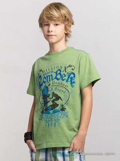 Футболка Million X, цвет цвет нефритовый