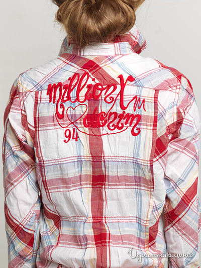 Рубашка Million X для девочки, цвет мультиколор