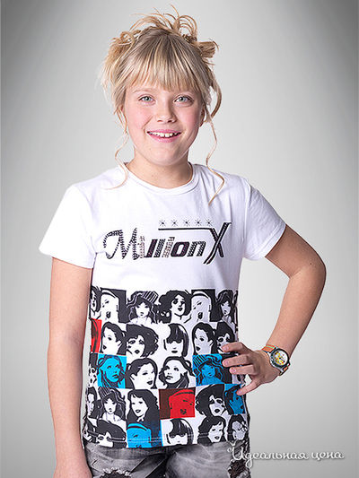 Футболка Million X, цвет цвет мультиколор
