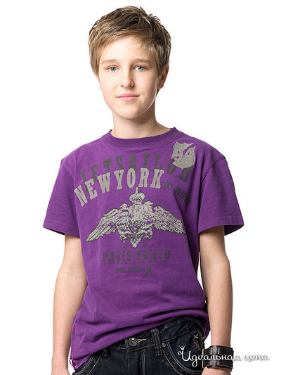 Футболка Million X, цвет цвет сиреневый