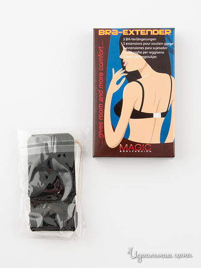 Застежка удлинитель MAGIC Bodyfashion, цвет цвет черный / белый / бежевый