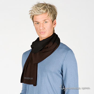 Шарф Calvin Klein Jeans, цвет цвет черный / коричневый