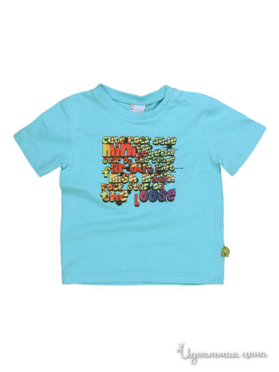Футболка Coccodrillo, цвет цвет бирюзовый
