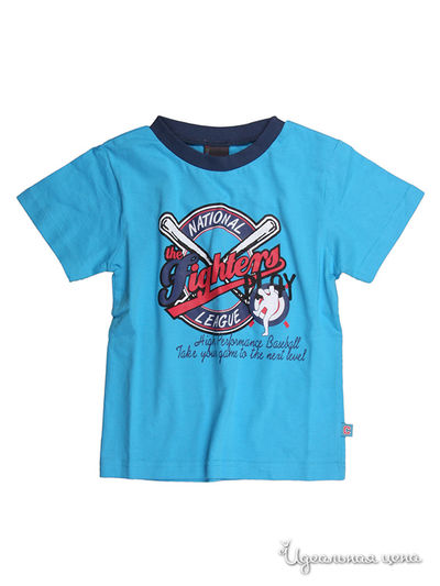 Футболка Coccodrillo, цвет цвет бирюзовый